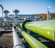 Green Hydrogen pipelines in a H2 facility